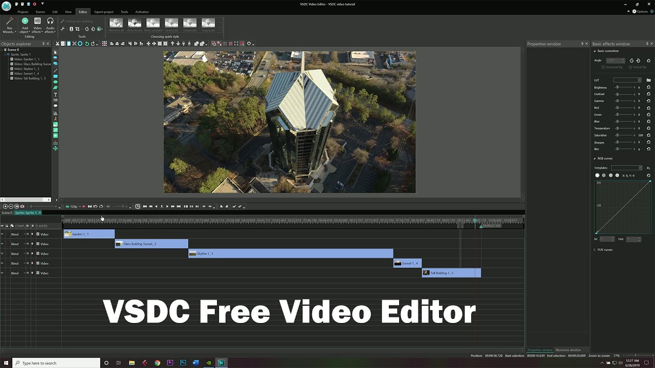 vsdc video editor instructions