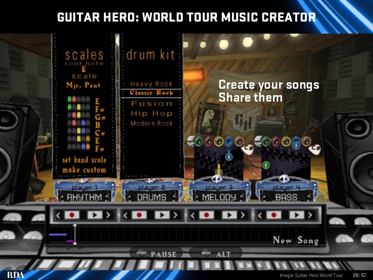 guitar hero world tour songs